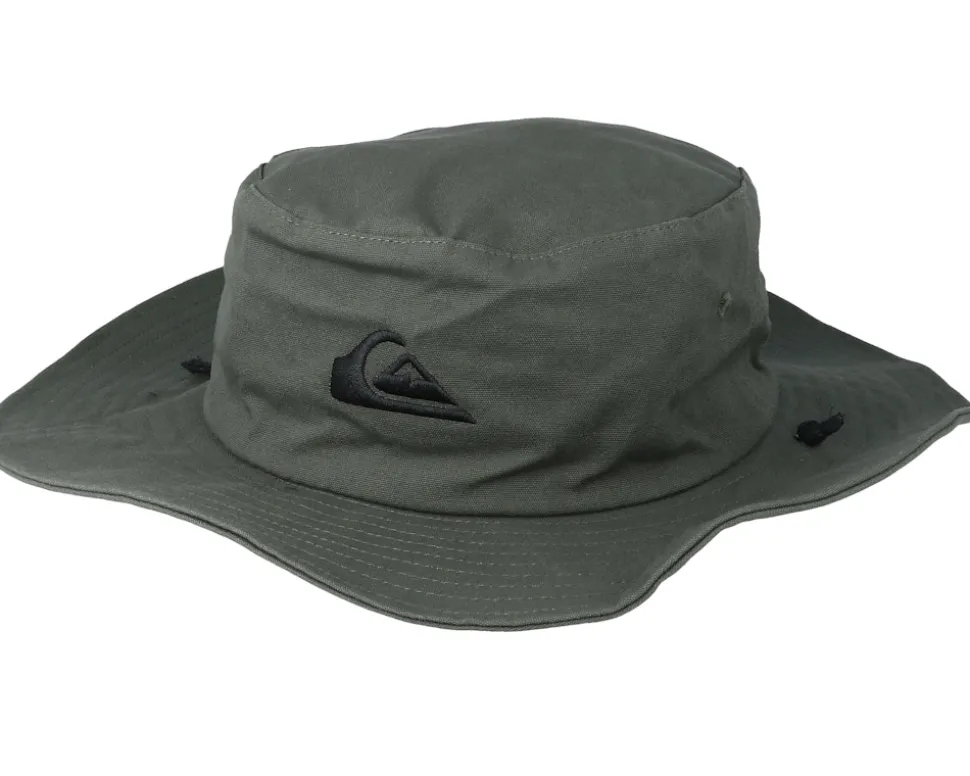 Bushmaster Green Traveller Hat - Quiksilver