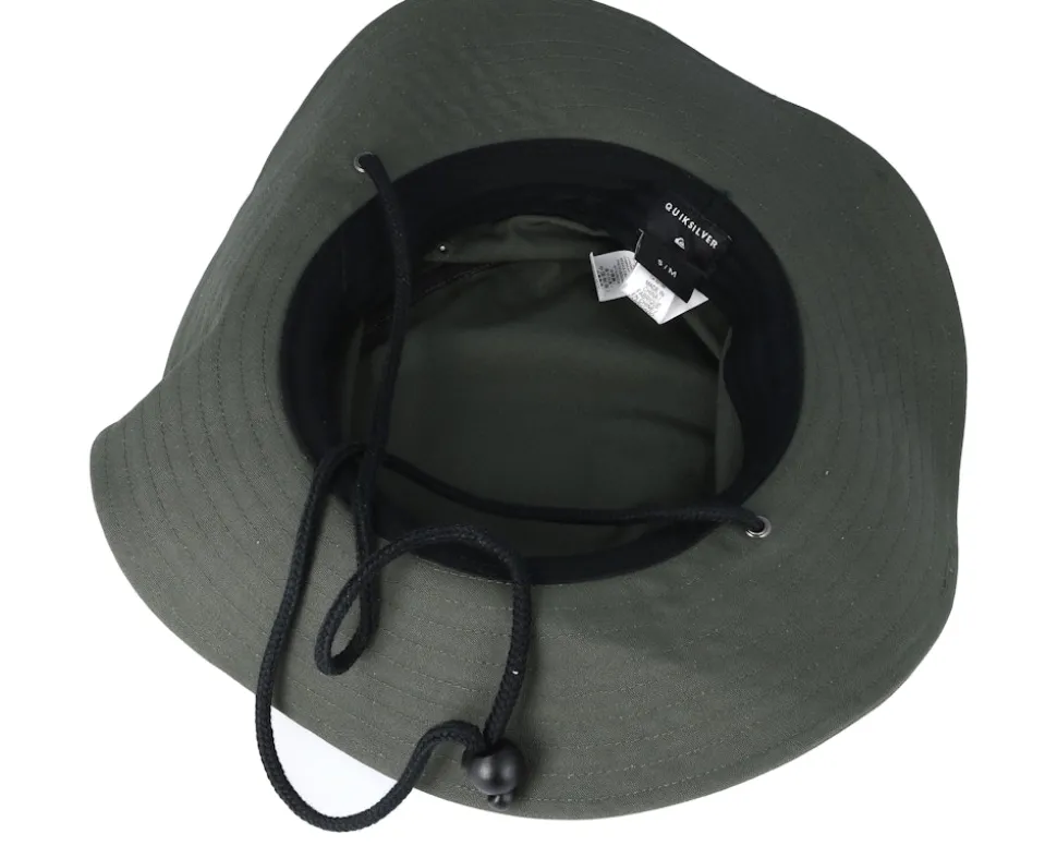 Bushmaster Green Traveller Hat - Quiksilver