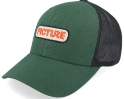 Byam Cap Dark Green/Black Trucker - Picture