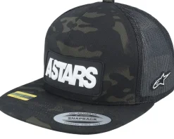 Cache Hat Black/Black Trucker - Alpinestars