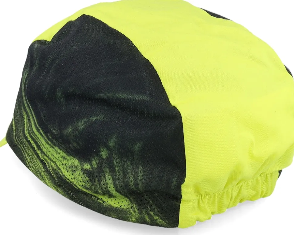 Cadence Road Cap 2.0 Gradient Swirl Black/Yellow Cycling Cap - Oakley