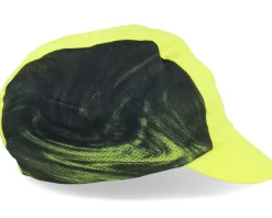 Cadence Road Cap 2.0 Gradient Swirl Black/Yellow Cycling Cap - Oakley