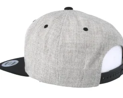 Caffeine Molecule Grey/Black Snapback - Iconic
