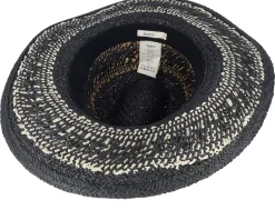 Caledona Hat Black Straw Hat - Barts