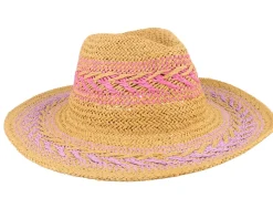 Caledona Hat Hot Pink Straw Hat - Barts