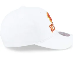Calgary Flames All In Pro White Adjustable - Mitchell & Ness