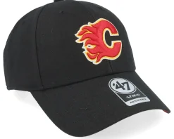 Calgary Flames Ballpark Mvp Black Adjustable - 47 Brand