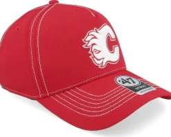 Calgary Flames Contrast Stitch 47 Mvp Dt Red A-frame Adjustable - 47 Brand