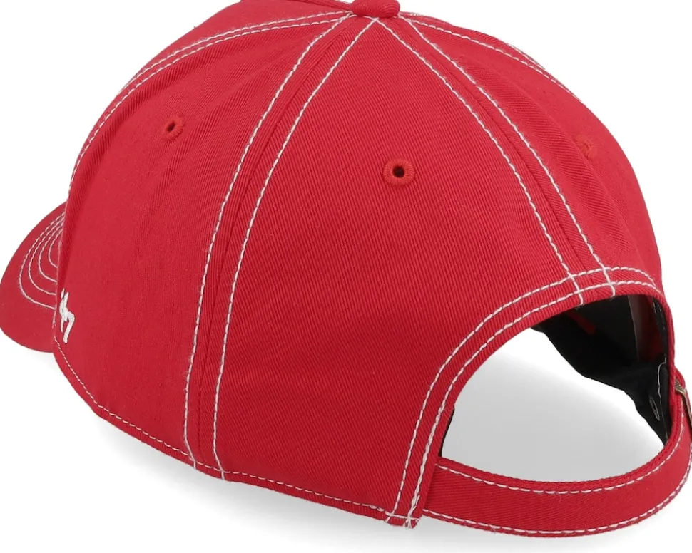 Calgary Flames Contrast Stitch 47 Mvp Dt Red A-frame Adjustable - 47 Brand