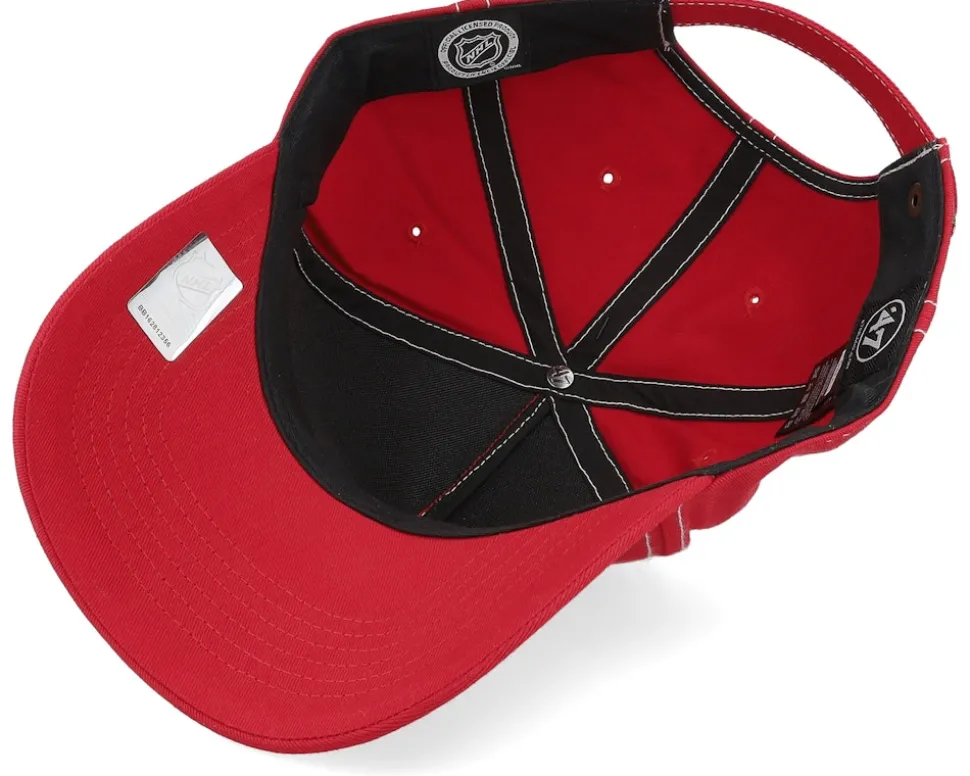 Calgary Flames Contrast Stitch 47 Mvp Dt Red A-frame Adjustable - 47 Brand