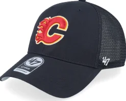 Calgary Flames NHL Branson 47 MVP Black Trucker - 47 Brand
