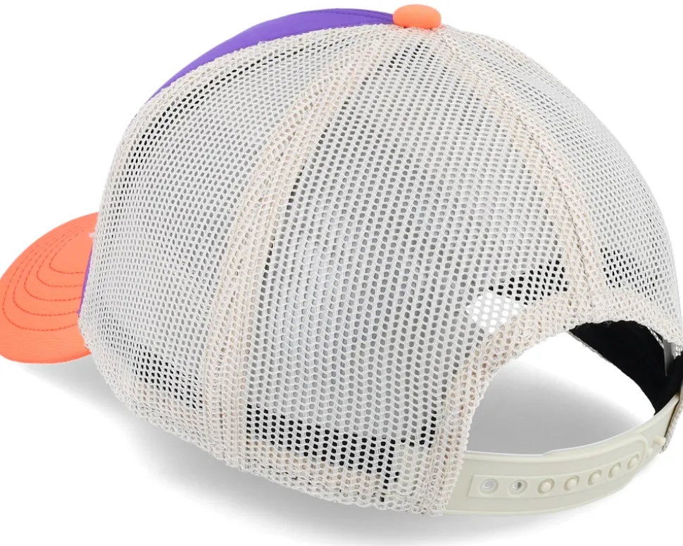 Cali Riptide Valin Purple/Ivory/sherbert Orange Trucker - American Needle