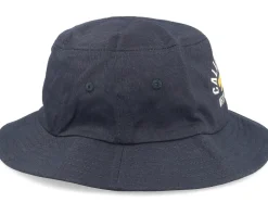 Cali Twill Screen Navy Bucket - American Needle