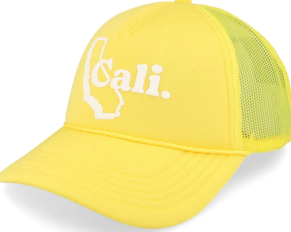 California Foamy Valin Banana Yellow Trucker - American Needle