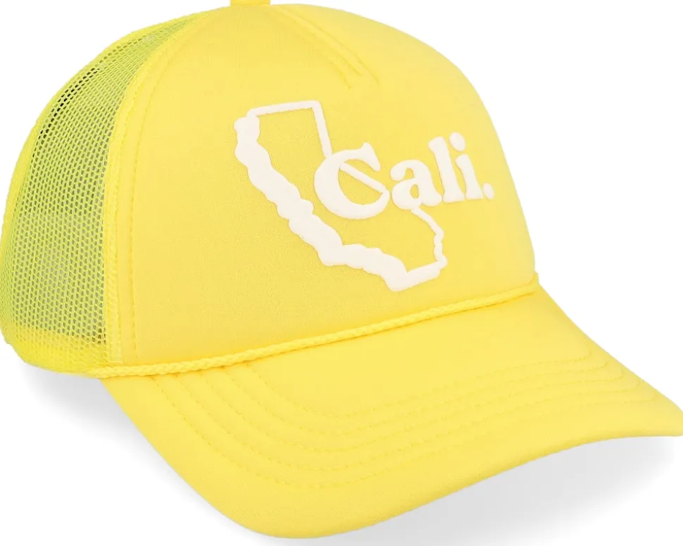 California Foamy Valin Banana Yellow Trucker - American Needle