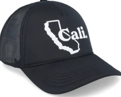 California Foamy Valin Black Trucker - American Needle
