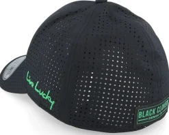 California Perf Black/Cali. Flag Clover Flexfit - Black Clover