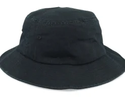 California Twill Patch Black Bucket - American Needle