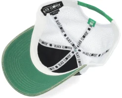 California Two Tone Vintage White/Kelly Trucker - Black Clover