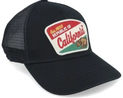 California Valin Black Trucker - American Needle