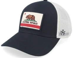 California Valin Ivory/Black Trucker - American Needle
