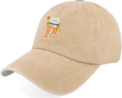 Camel Khaki Dad Cap - Iconic