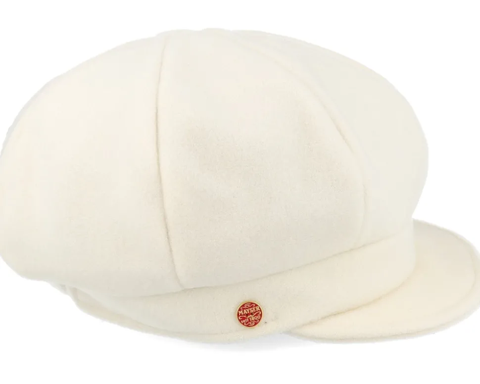 Camilla Pascal Wool White Vega Cap - Mayser