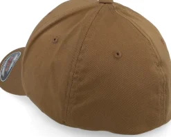 Camping Adventure Brown Wooly Combed Flexfit - Wild Spirit