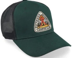 Camping Adventure Dark Forest/Black/Pink Trucker - Wild Spirit