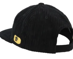 Campus Medium Profile Black Snapback - Brixton