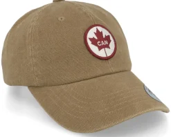 Canada Patch Canvas Dark Olive Dad Cap - Iconic