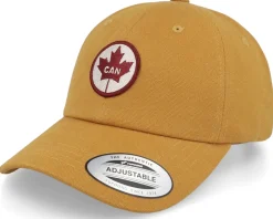 Canada Patch Canvas Light Brown Dad Cap - Iconic