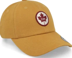 Canada Patch Canvas Light Brown Dad Cap - Iconic
