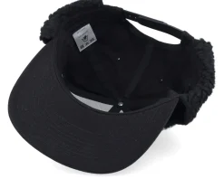 Canvas Flatbrim Black Earflap - Equip