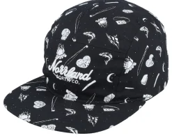 Cap Dreams Black 5-panel - SQRTN