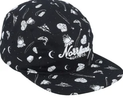 Cap Dreams Black 5-panel - SQRTN