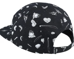 Cap Dreams Black 5-panel - SQRTN