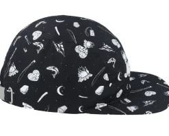 Cap Dreams Black 5-panel - SQRTN