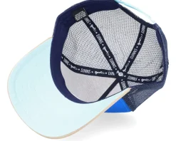 Cap Hft Food Seed Royal/Khaki A-Frame Trucker - Djinns