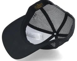 Cap Man Black Trucker - Bearded Man