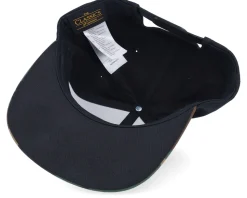 Cap Man Black/Camo Snapback - Bearded Man