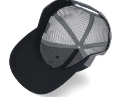 Cap Man Modern 112 Split Black/Charcoal Trucker - Bearded Man