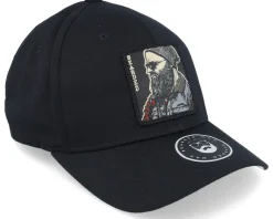 Cap Man Modern Black Flexfit Wooly Combed - Bearded Man