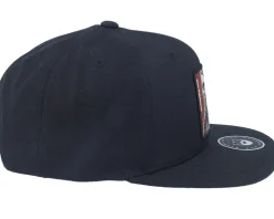 Cap Man Modern Black Snapback - Bearded Man