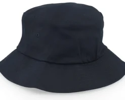 Cap Man Woven Black Bucket - Bearded Man
