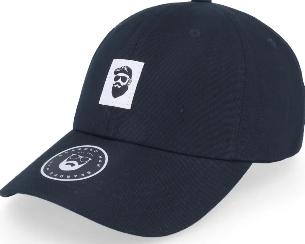 Cap Man Woven Navy Flexfit Wooly Combed Flexfit - Bearded Man