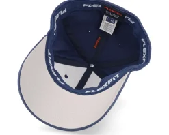 Cap Man Woven Patch Navy Flexfit - Bearded Man