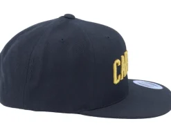 Captain 3D Black Snapback - Iconic