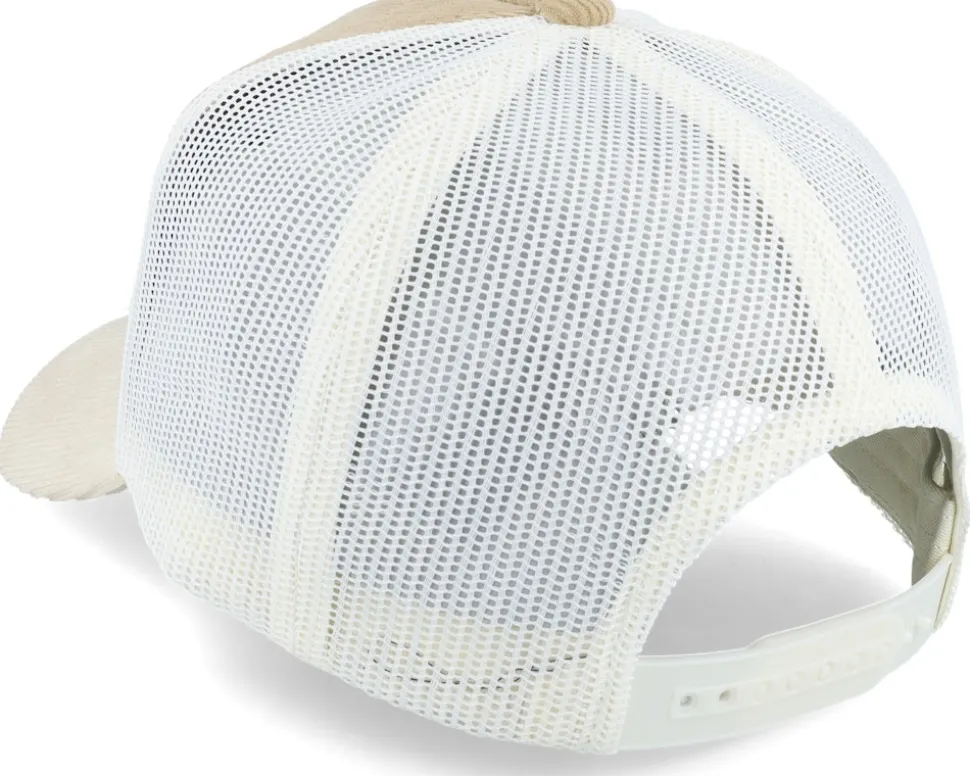 Capybara Chill Cord Caramel/Ivory A-frame Trucker - Iconic