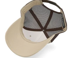 Capybara Crocodile 112 Split Khaki/Coffee Trucker - Iconic